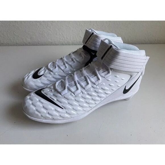 Nike Force Savage Pro 2 Detachable Football Cleats White BV3981-100 Men’s Sz 16 - Picture 7 of 10